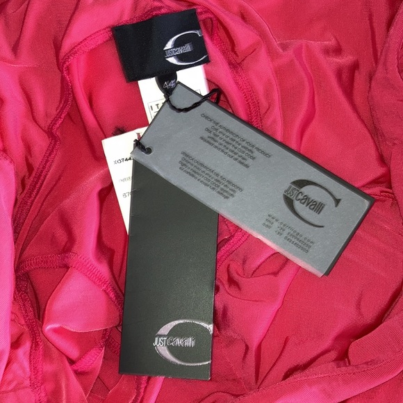 LAST CHANCE NWT Just Cavalli bodycon dress 44 - Picture 7 of 9